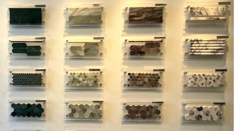 What is your formula for creating stunning tile showroom displays?