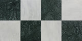 Avant Garde 12x12 Verde Reale Modern Tumbled Square Tile