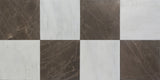 Avant Garde 12x12 Espresso Modern Tumbled Square Tile