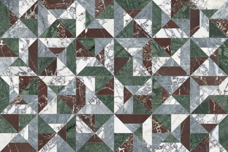 Axel Tropic Mixed (Honed / Polished) Tria Mosaic