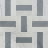 Avant Garde 4x12 Daphne White Modern Tumbled Rectangle Tile