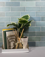 Artisan 2.5x8 Aquamarina Matte Rectangle Tile