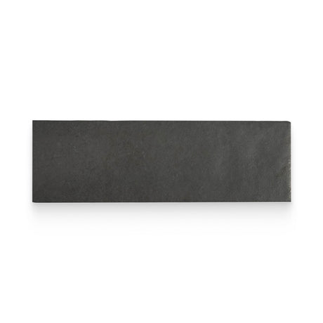 Artisan 2.5x8 Black Matte Rectangle Tile