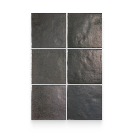 Artisan 5x5 Black Matte Square Tile