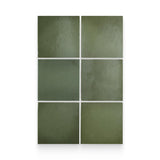 Artisan 5x5 Malachite Matte Square Tile