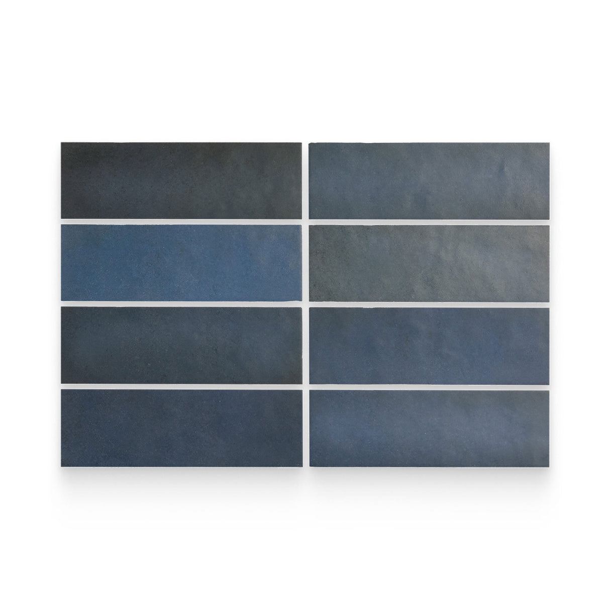 Artisan 2.5x8 Sea Blue Matte Rectangle Tile