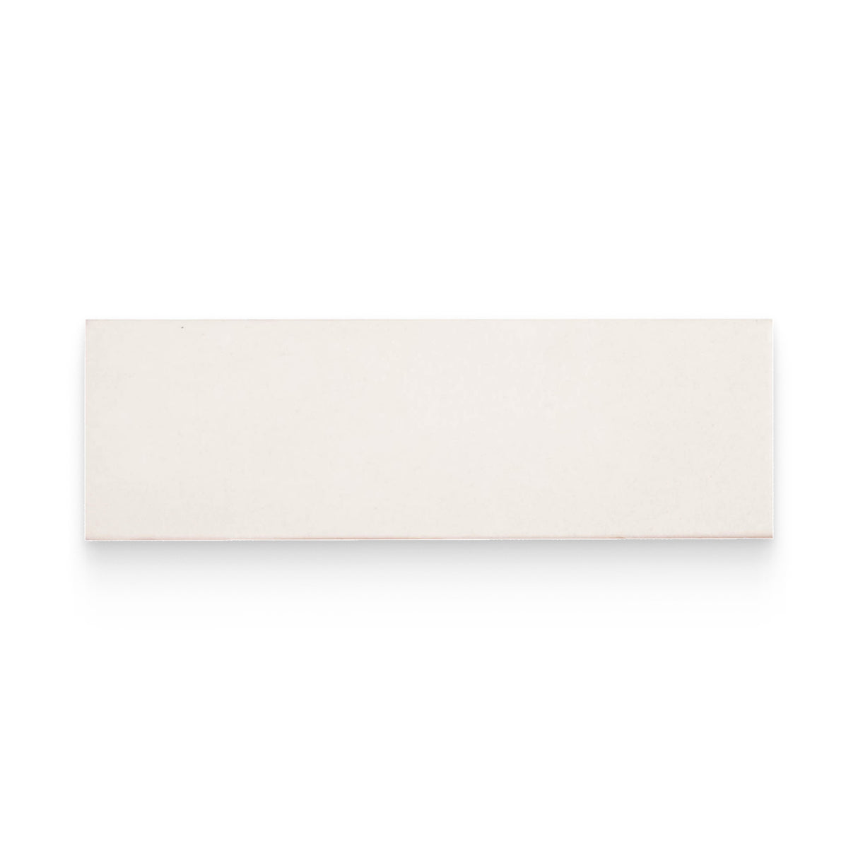 Artisan 2.5x8 White Matte Rectangle Tile