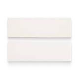 Artisan 2.5x8 White Matte Rectangle Tile