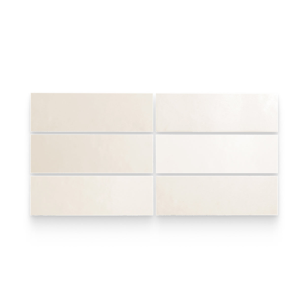 Artisan 2.5x8 White Matte Rectangle Tile