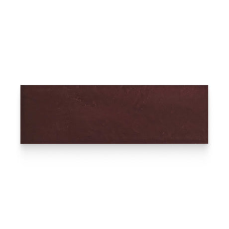 Country 2.5x8 Aubergine Glossy Rectangle Tile