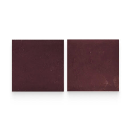 Country 5x5 Aubergine Glossy Square Tile