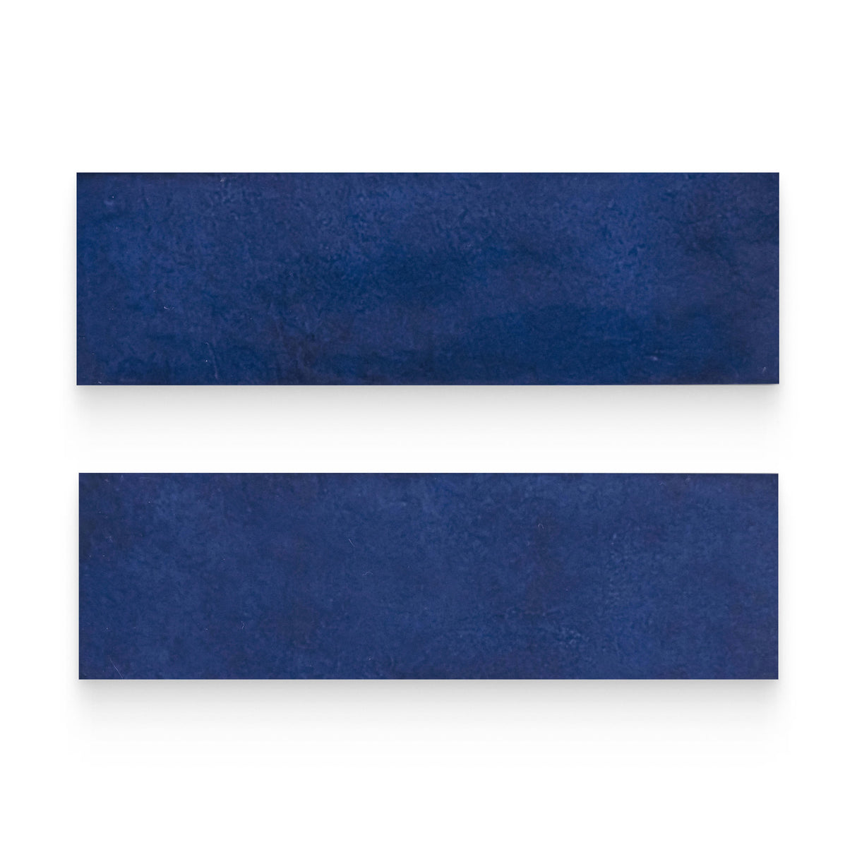 Country 2.5x8 Blue Glossy Rectangle Tile