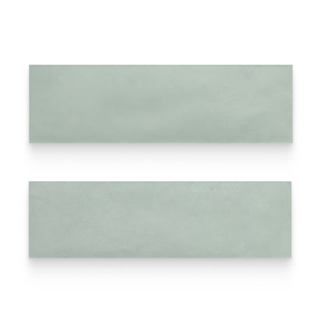 Country 2.5x8 Mint Glossy Rectangle Tile