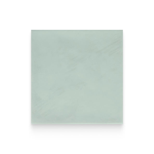 Country 5x5 Mint Glossy Square Tile