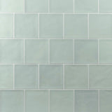 Country 5x5 Mint Glossy Square Tile