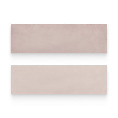 Country 2.5x8 Pink Glossy Rectangle Tile