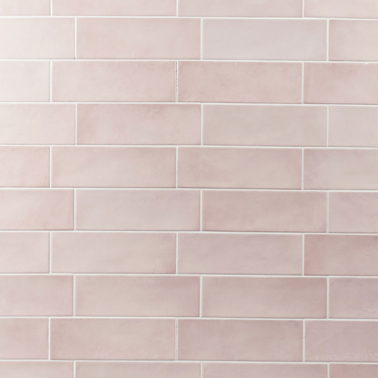 Country 2.5x8 Pink Glossy Rectangle Tile