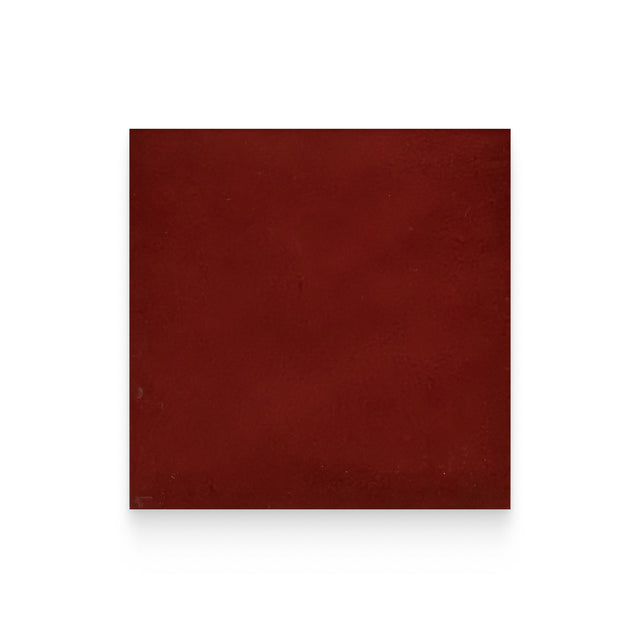 Country 5x5 Red Glossy Square Tile