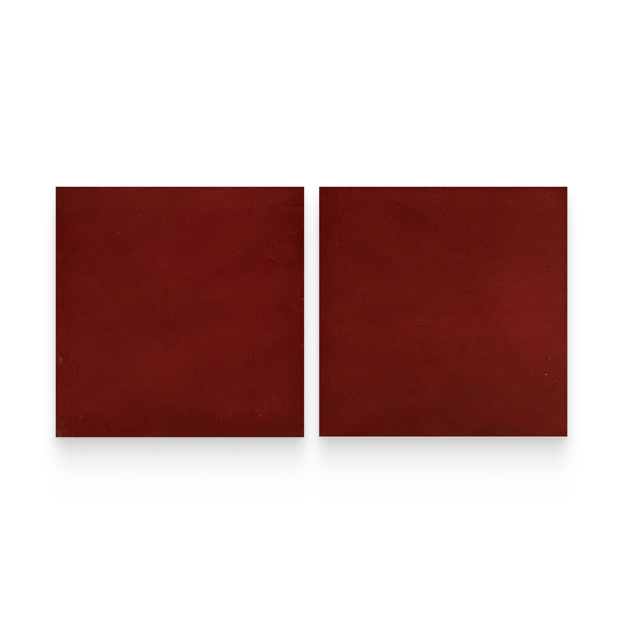 Country 5x5 Red Glossy Square Tile