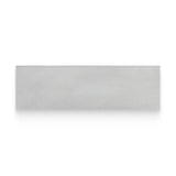 Country 2.5x8 White Glossy Rectangle Tile