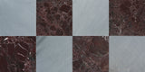 Avant Garde 12x12 Bardiglio Imperial Modern Tumbled Square Tile