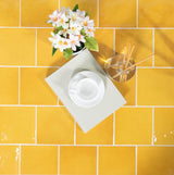 Country 5x5 Gold Glossy Square Tile