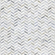 Luxe Chevron Ocean Honed Mosaic