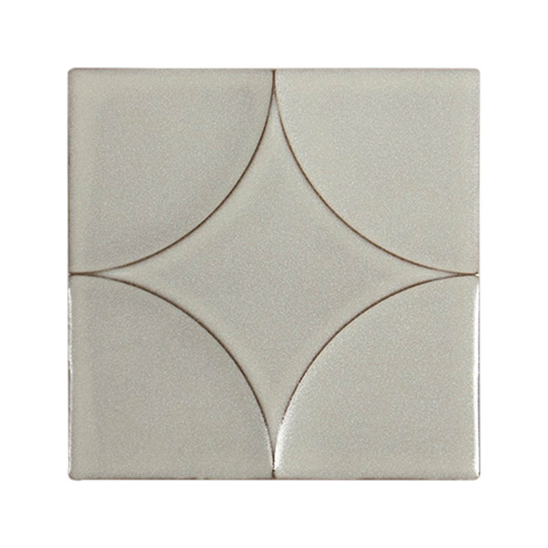 Akuza 6x6 Moon Matte - Relief Square Tile