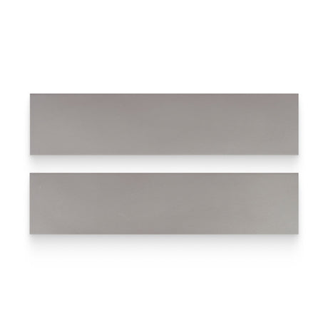 Forte 3.5x14.5 Simply Grey Matte Rectangle Tile