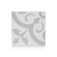 Valencia Deco 6x6 Perla Chic Matte Square Tile