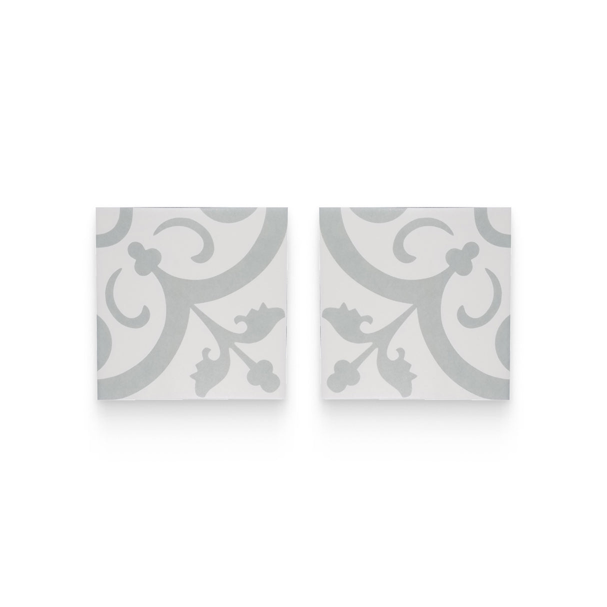 Valencia Deco 6x6 Perla Chic Matte Square Tile