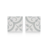 Valencia Deco 6x6 Perla Chic Matte Square Tile