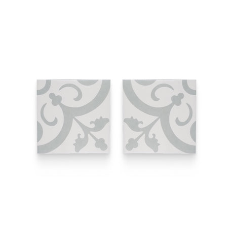 Valencia Deco 6x6 Perla Chic Matte Square Tile