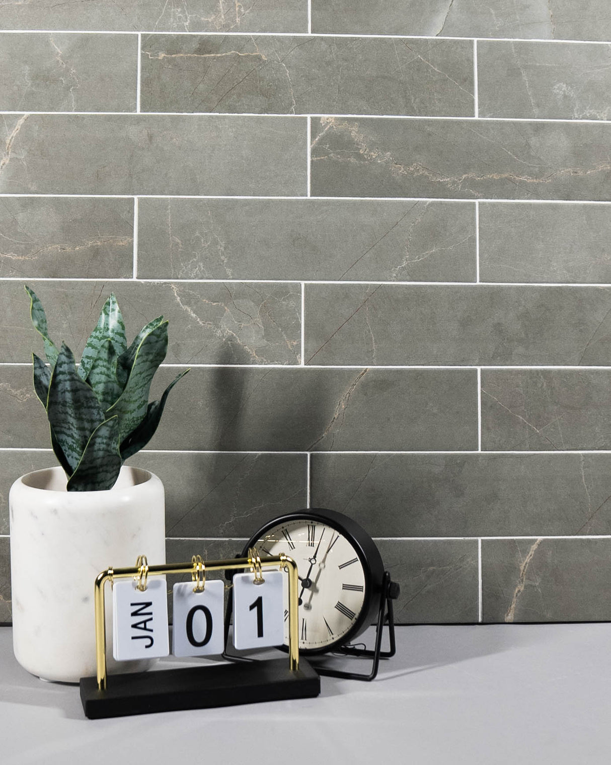 Bistro 3x12 Pulpis Dark Grey Matte Rectangle Tile