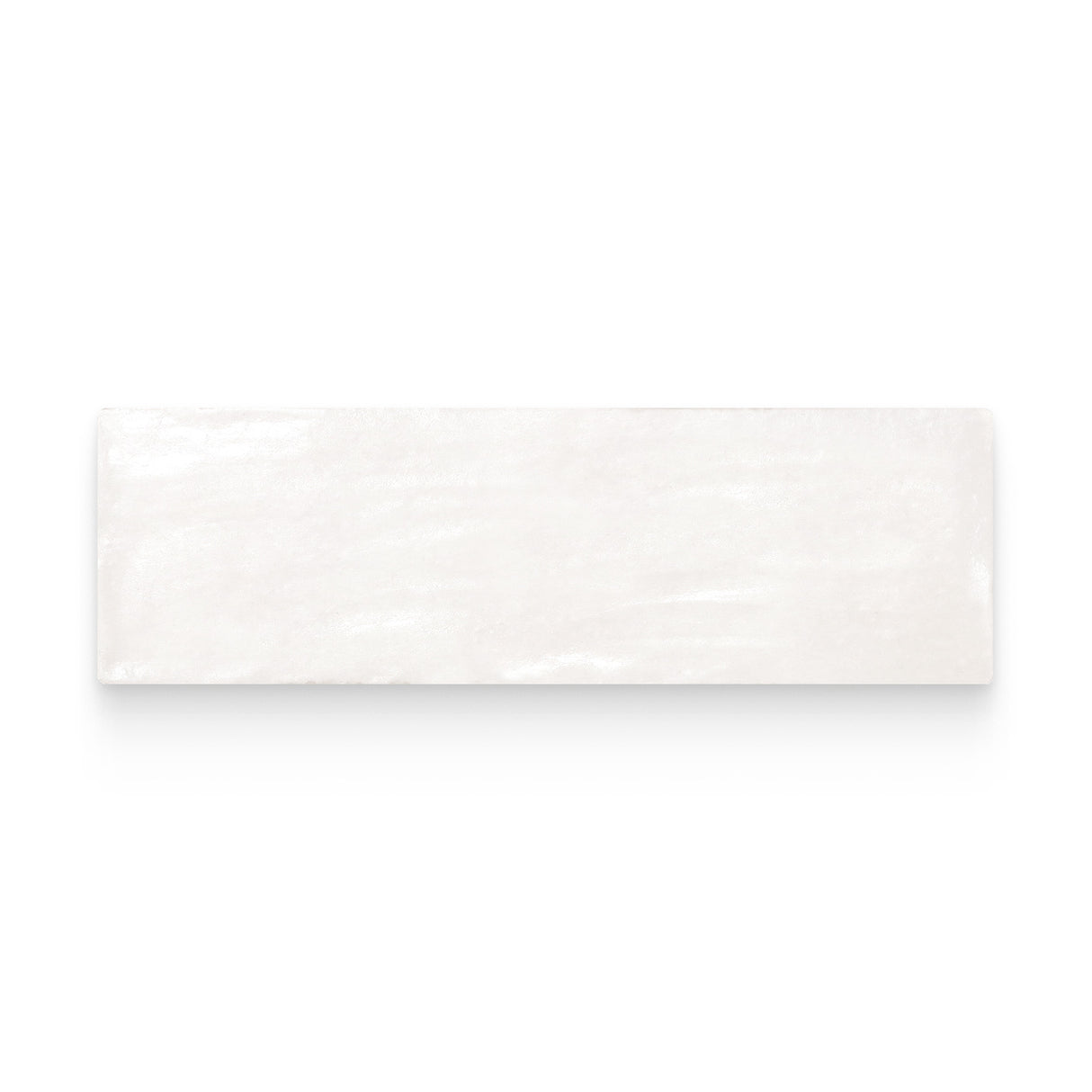 Magma 2.5x8 White Glossy Rectangle Tile