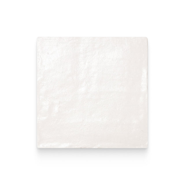 Magma 4x4 White Glossy Square Tile