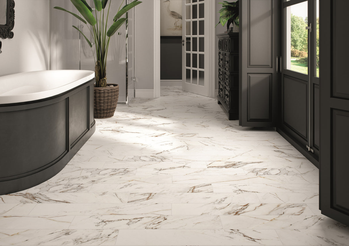 Bistro 3x12 Calacatta Gold Matte Rectangle Tile