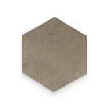 Bistro 8x9 Pulpis Taupe Matte Hexagon Tile