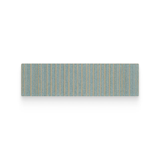 Akuza 2.5x9 Sky Ribbed Rectangle Tile