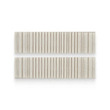 Akuza 2.5x9 Moon Ribbed Rectangle Tile