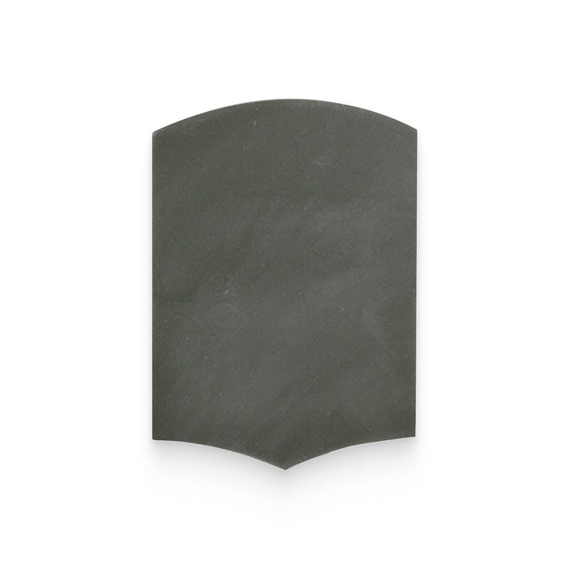 Capri 5.5x4 Graphite Matte Fan Tile