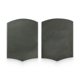 Capri 5.5x4 Graphite Matte Fan Tile