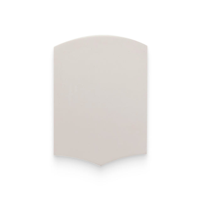 Capri 5.5x4 Butter Matte Fan Tile