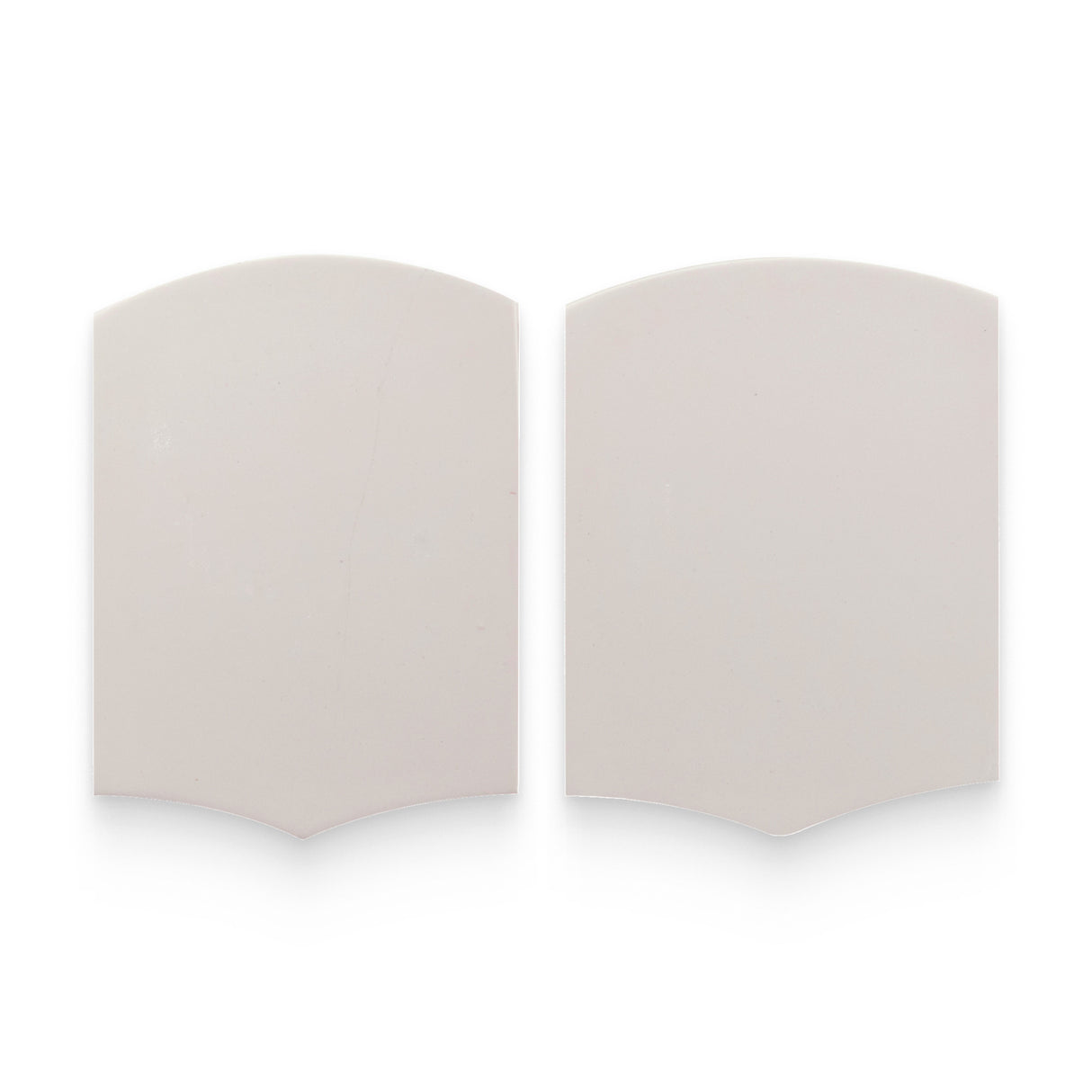 Capri 5.5x4 Butter Matte Fan Tile