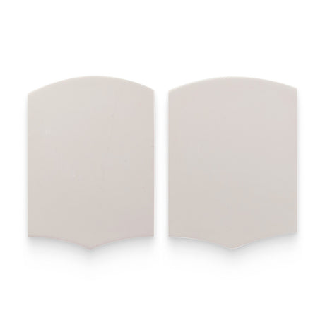 Capri 5.5x4 Butter Matte Fan Tile