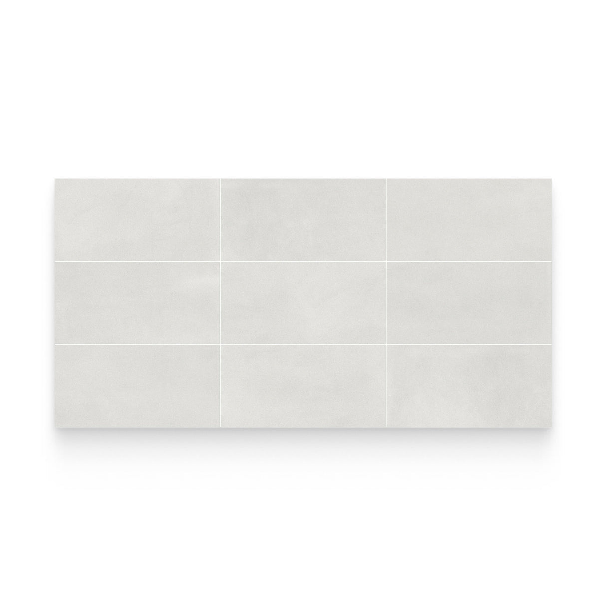 Masterplan 24x48 White Avenue Matte Rectangle Tile