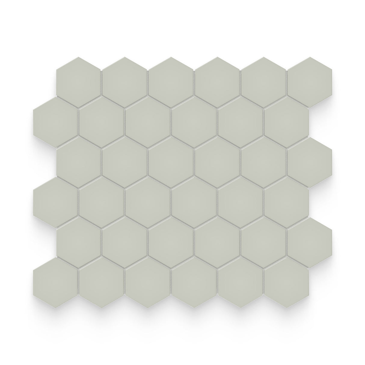 Essential 2x2 Soft Sage Matte Hexagon Mosaic