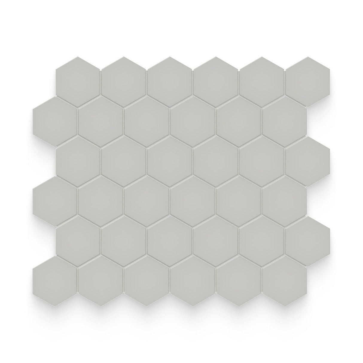 Essential 2x2 Loft Grey Matte Hexagon Mosaic