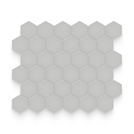 Essential 2x2 Loft Grey Matte Hexagon Mosaic