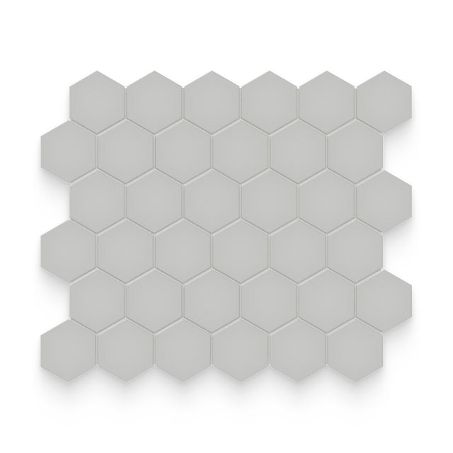 Essential 2x2 Loft Grey Matte Hexagon Mosaic